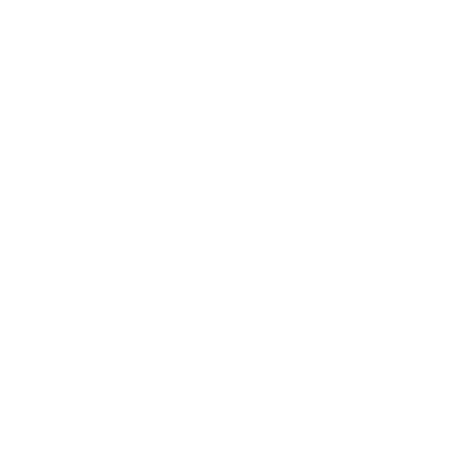 Simple Design | CAQA LLND A minimal white square with a gray border, representing simple design for foundational skills.