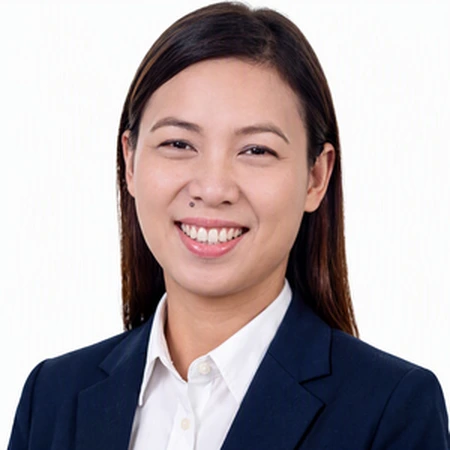 Marilou Bagon | CAQA LLND A smiling Asian business professional, Marilou Bagon is part of the CAQA LLND team.